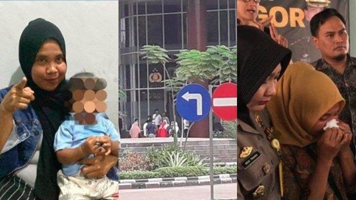 Bayi D diduga tertukar dengan anak keempat Siti Mauliah, Desa Cibeteung Udik, Kecamatan Ciseeng, Kabupaten Bogor.
