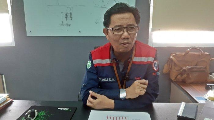 Branch Manager Tol Palindra dan Inpra dari PT Hutama Karya, Syamsul Rijal.