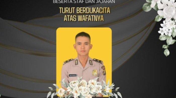 Bripda Faras Nahbah Attalah, anggota Polres Lahat yang tewas saat menangkap bandar narkoba di Tanjung Sakti Lahat, Selasa (21/1/2025).
