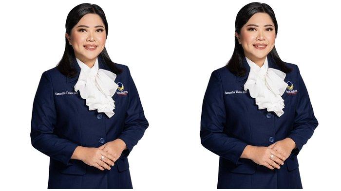 Calon anggota DPR RI, Samantha Tivani
