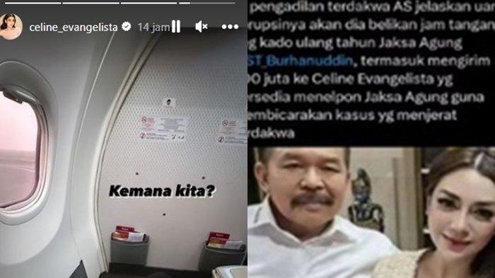Celine Evangelista pergi ketika heboh dikabarkan terseret kasus korupsi