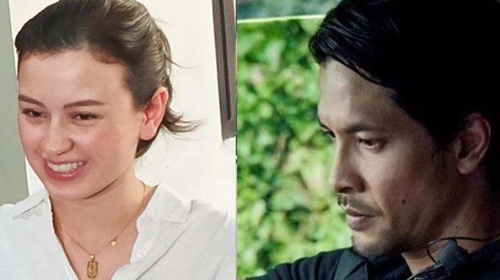 (Kiri) Kimberly Ryder dan (kanan) Edward Akbar yang status kini sudah bercerai