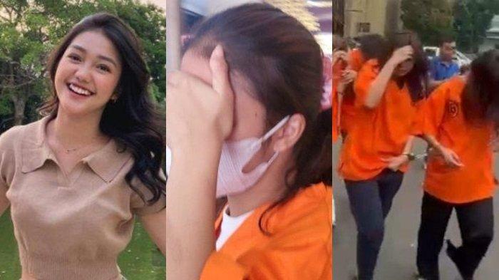 Chandrika Chika dan lima tersangka kasus narkoba lainnya dibawa ke BNN Lido Sukabumi, Jawa Barat untuk menjalani rehabilitasi.