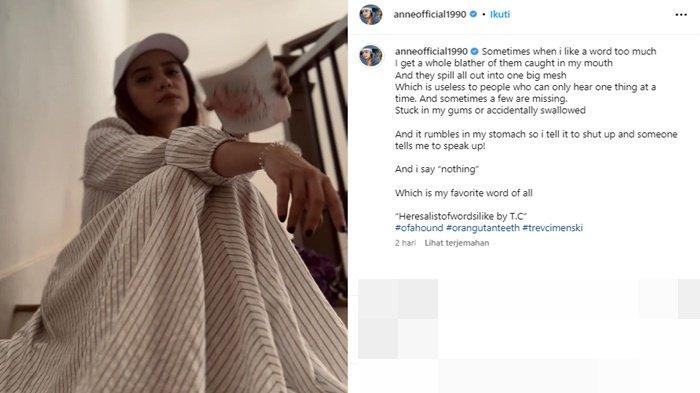 Curhatan Putri Anne setelah lepas hijab