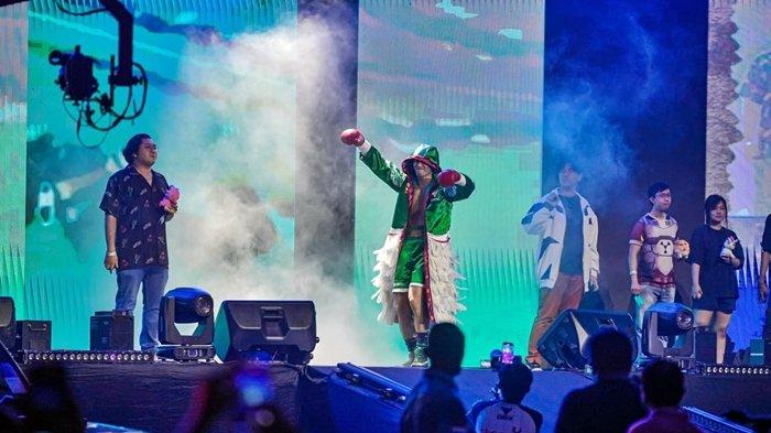 DIGI-IN bersama Yoshi Sudarso di event Superstar Knockout Vol. 2 di Jakarta International Velodrome Jakarta Timur, 7 Desember 2024.
