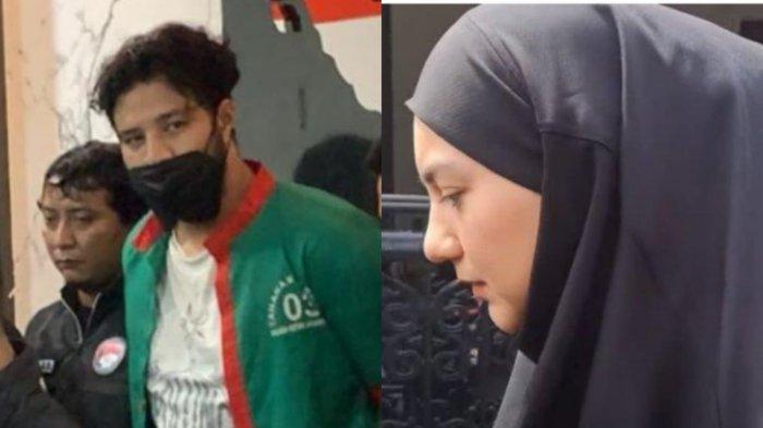 Datang melayat ke rumah orangtua Ammar Zoni, Irish Bella diam tanpa kata.