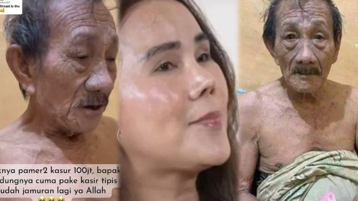 Derita ayah Isa Zega bak dibuang anak kandung, tidur di kasur tipis dan berjamur.