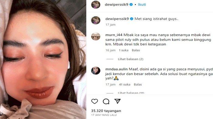 Dewi Perssik buka suara soal isu Rully selingkuh