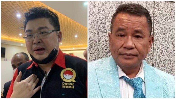 Pengacara Alvin Lim (kiri) Hotman Paris (kanan).- Diremehkan Horman Paris, Alvin Lim sentil prestasi sang pengacara.