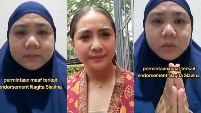 Fakta masalah penyelewengan uang endorse Rp35 juta yang menyeret Nagita Slavina (tengah), pelaku (kanan) ngaku terpaksa pakai dana karena sedang kesulitan.