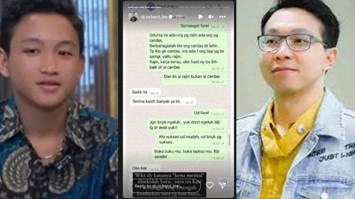 Farel Aditya Ngaku tak Kabur, dr Richard Lee tak Peduli Lagi
