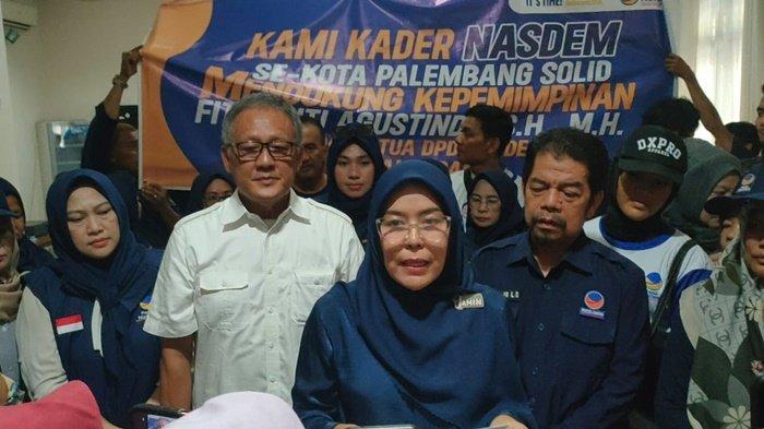 Ketua DPD Partai NasDem kota Palembang Fitrianti Agustinda dianggap sejumlah pihak memiliki kans yang besar kandidat Calon Walikota Palembang
