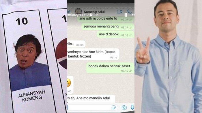 Hasil Surat Suara Komeng Unggul Telak, Saksi Nyeletuk 'Uhuy' saat Perhitungan, Dicoblos Raffi Ahmad