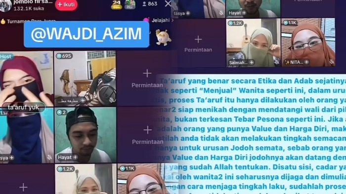 Heboh akun Tiktok wanita bercadar bikin ajang percarian jodoh sambil live