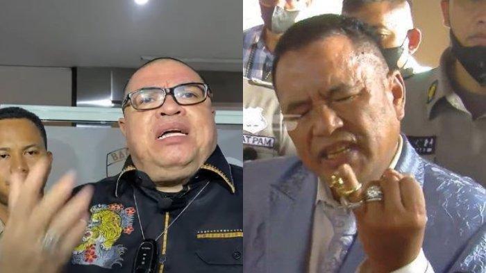 Hotman Paris menunjukkan jari kelingking dalam kanal YouTube Intens Investigasi, Jumat (5/8/2022). Hotman Paris menyebut Razman Nasution tak sebanding dengannya.