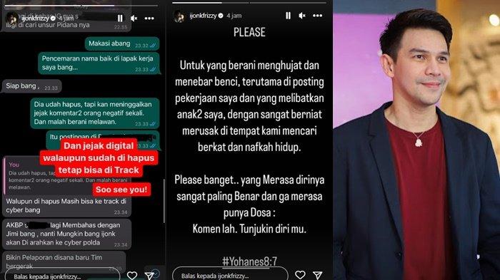 Ijonk diduga marah karena hubungannya dengan Ririn Dwi Ariyanti tuai hujatan