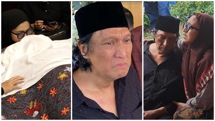 Ikang Fawzi Lunglai antar pemakaman Marissa Haque.