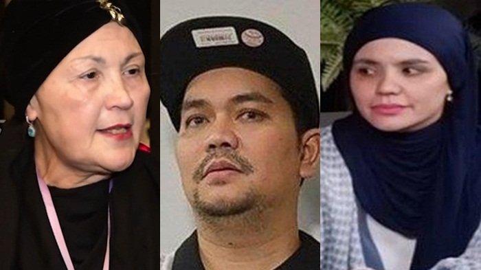 Indra Bekti (tengah) nekat ingin rujuk dengan Aldila Jelita (kanan), Marjam Abdurahman (kiri) meradang.