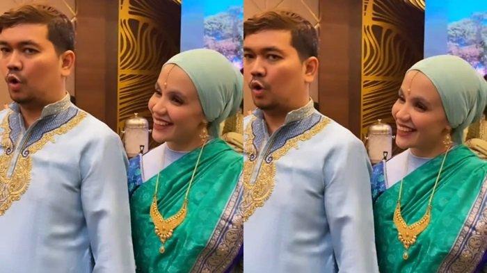 Indra Bekti dan Aldila Jelita kepergok pergi bersama ke ultah Sonny Septian.