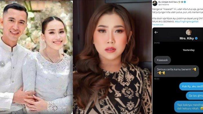 Isi Chat Kiky Saputri ke Pembongkar Aib Lettu Fardhana, Sohib Ayu Ting Ting Kuak Sinyal Red Flag