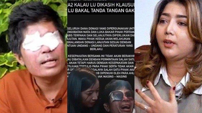 Agus Salim dan Novi. Isi Perjanjian dengan Teh Novi Terungkap, Agus Salim Minta Donasi Tahap Dua