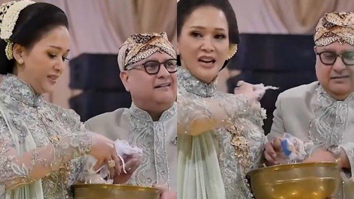 SAWERAN MAIA ESTIANTY - Tangkapan layar Instagram SCTV. Isi saweran Maia Estianty di nikahan Al Ghazali mewah
