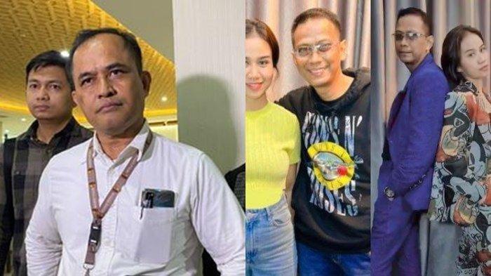 Jaenudin (kiri) pakar hukum yang mensomasi Mayang dan ayahnya desak karena menertawakan upacara HUT ke- 78 RI.