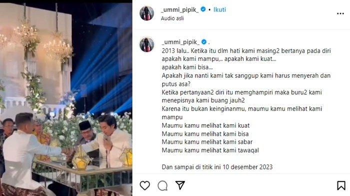 Janji Umi Pipik saat Uje meninggal duniatahun 2013 lalu