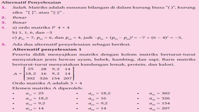ILUSTRASI JAWABAN - Matematika Tingkat Lanjut kelas 11 SMA halaman 129 Kurikulum Merdeka.