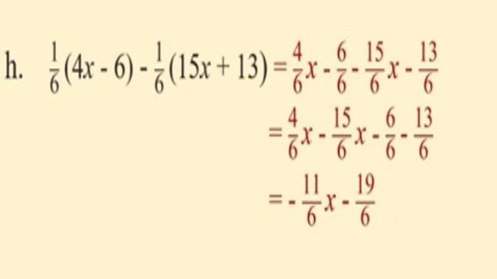 Jawaban Matematika kelas 7 SMP halaman 155 Kurikulum Merdeka, Uji Kompetensi nomor 7 bagian h.