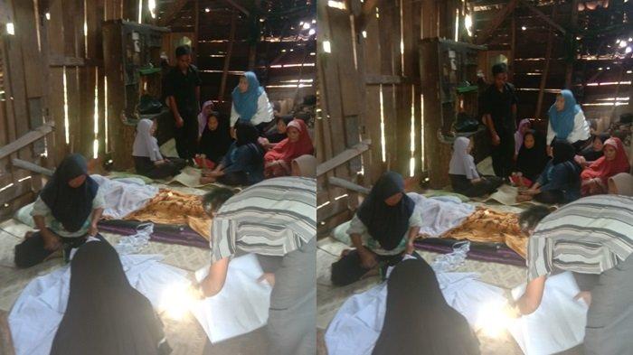 Jenazah Nenek Rohaya istri Selamet disemayamkan di rumah duka, Rabu (6/9/2023).