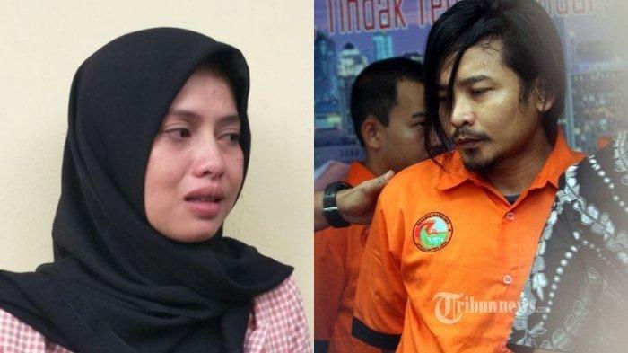 (Kiri) Retno Paradinah dan (kanan) Zul Zivilia - Jerit Hati Zul Zivilia Takut Ditinggal Retno Paradinah saat di Bui