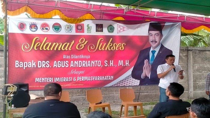 Komunitas Indonesia Tionghoa (KITA), menyelenggarakan acara syukuran untuk merayakan pelantikan Dewan Kehormatan Komunitas Indonesia Tionghoa Drs. Agus Andrianto, S.H., M.H. sebagai Menteri Imigrasi dan Permasyarakatan dalam Kabinet Merah Putih.
