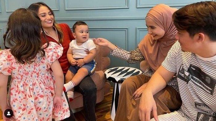 Kebersamaan Zaskia Sungkar dan Irwansyah dengan Acha Septriasa