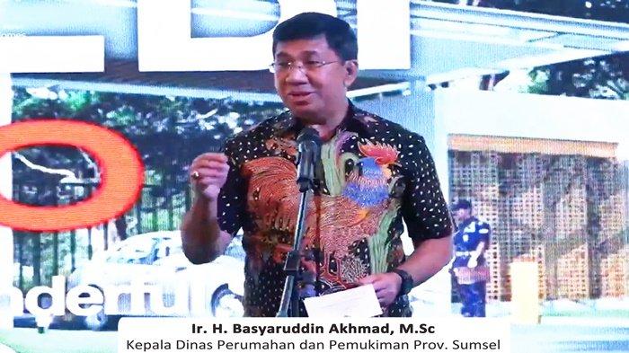 Kepala Dinas Perumahan dan Permukiman Provinsi Sumsel (Sumatera Selatan), Ir H Basyaruddin Ahmad MSc