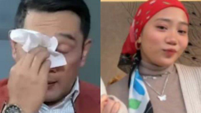 Kolase Ridwan Kamil dan Camillia Laetitia Azzahra alias Zara.