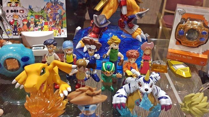 Koleksi Komunitas Digimon yang dipamerkan di Event Tanoshii World by Multi Toys pada Tanggal 8-9 Januari 2023 di QBig BSD Tangerang.