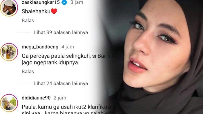 Komentar Zaskia Sungkar pasca Baim Wong gugat cerai Paula Verhoeven
