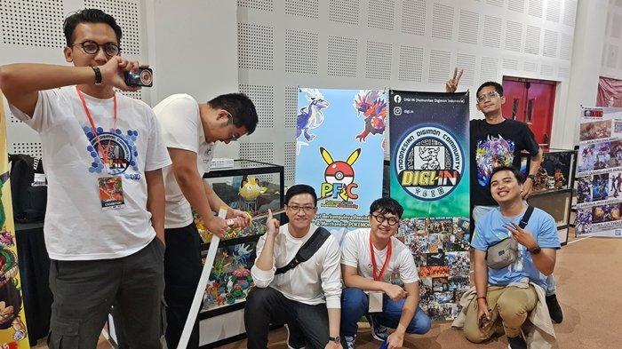 Komunitas Digimon bersama Komunitas Pokemon Figure di Event Battle of The Toys 7-8 September 2024 di Balai Prajurit Expo (ex Balai Kartini), Jakarta Selatan.