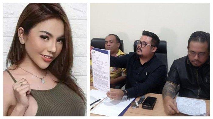 LISA MARIANA DROP - Lisa Mariana dan Kuasa Hukum Lisa Mariana yakni Jon Boy Nababan dan Rekan terdiri dari Jhonboy Simson Nababan, Daniel Perdana Nababan, dan Markus Nababan beri keterangan pers di Kawasan Kebayoran Baru, Jakarta Selatan, Sabtu (5/3/2025). Kondisi Lina Mariana Drop usai Ridwan Kamil Penuhi Keinginan Tes DNA, Kuasa Hukum Pegang Bukti Lain