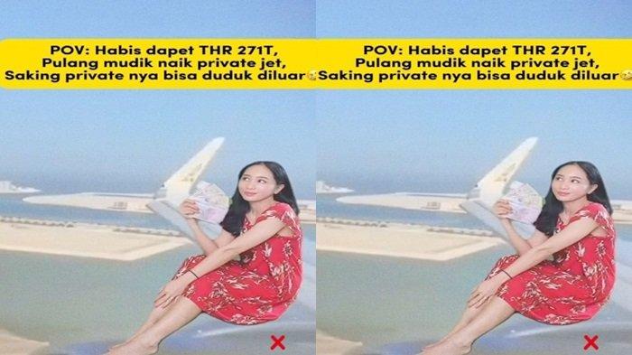 Konten Bunga Zainal sindir kasus suami Sandra Dewi.