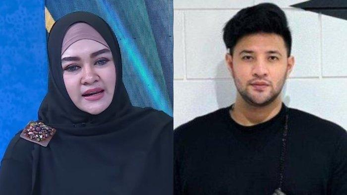 (Kiri) Zeda Salim tahan malu dicap genit ke (kanan) Ammar Zoni