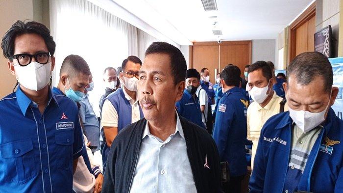 PENGURUS DEMOKRAT - Mantan Wagub Sumsel dan mantan Ketua DPD Partai Demokrat Sumsel Ishak Mekki yang dipercaya untuk menjadi pengurus DPP partai Demokrat