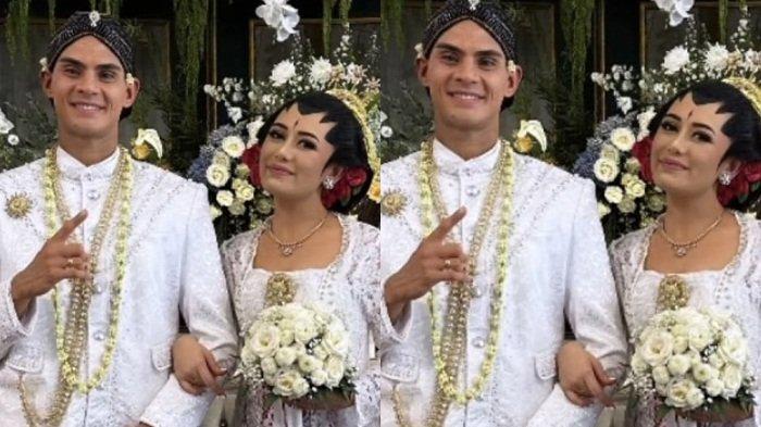 Momen Amanda Gonzales setelah sah dipersunting Christian Rontini.