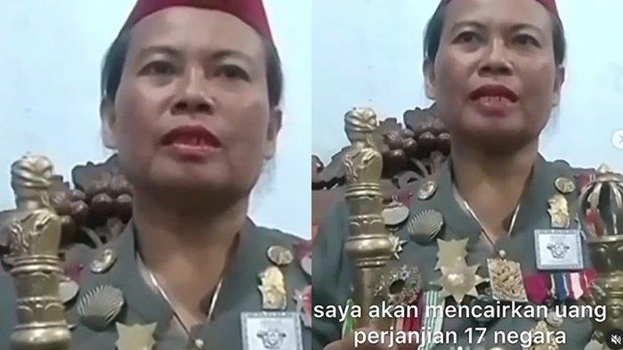 RATU SEDUNIA -- Tangkapan layar Instagram Fakta.Indo Senin (10/2/25), Muncul sosok Ratu Sedunia ngaku pewaris kerajaan Surya Loka Langit