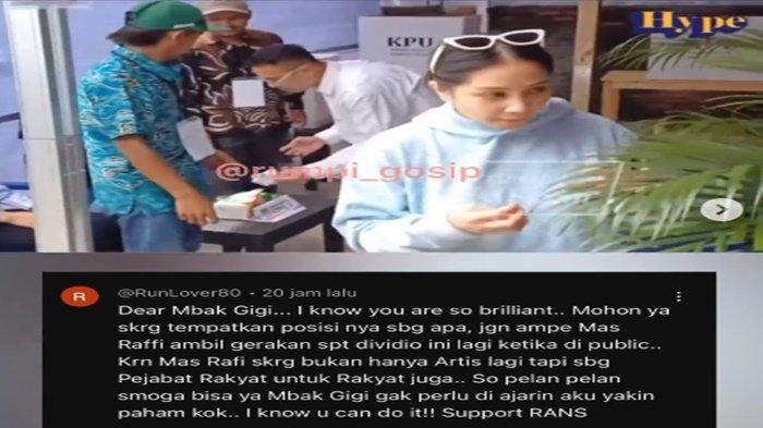 Nagita Slavina kabur tak mau temani Raffi Ahmad sapa warga