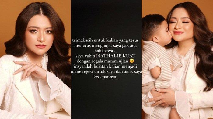 Nathalie Holscher muak dihujat habis-habisan perkara nafkah bulanan Adzam.