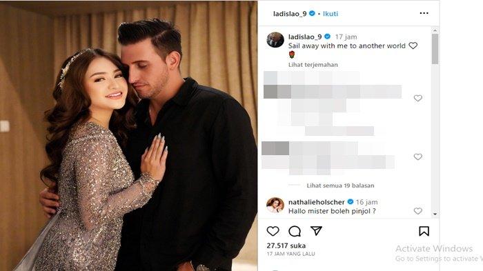 Nathalie Holscher anggun dalam balutan kebaya