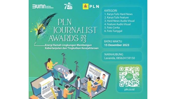 PT PLN (Persero) kembali mengadakan ajang bergengsi PLN Journalist Award 2023, bertajuk Energi Ramah Lingkungan Membangun Keberlanjutan dan Tingkatkan Kesejahteraan.