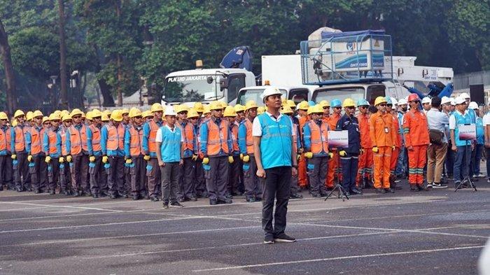 PT PLN (Persero) menggelar apel siaga kelistrikan pada Kamis (31/8/2023) di Istora Senayan, Jakarta jelang Konferensi Tingkat Tinggi (KTT) Ke-43 ASEAN yang akan berlangsung pada 5–7 September 2023 di Jakarta.